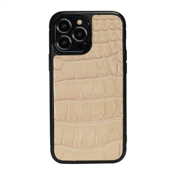 Classy iPhone 13 Pro Max Case - Exotic Alligator